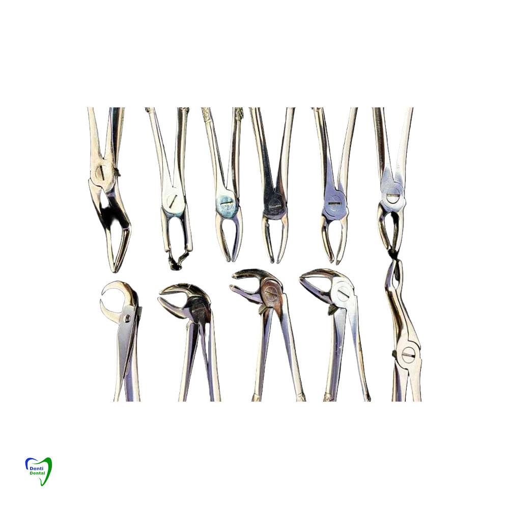 ست فورسپس بزرگسال نوک خیلی ضخیم پیشرو دنت (050-050)